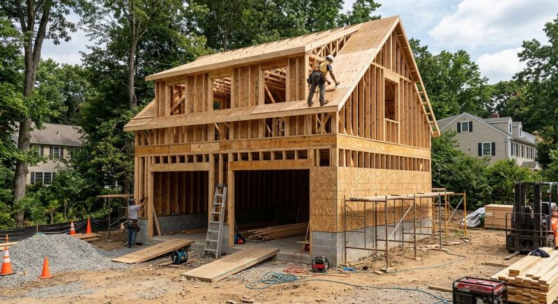 Garage Construction in South Houston, TX