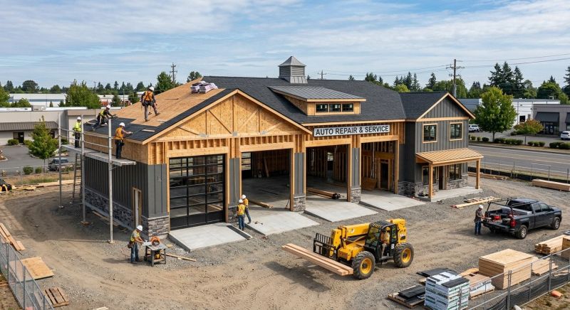 Industrial Garage Construction in Summerville, SC