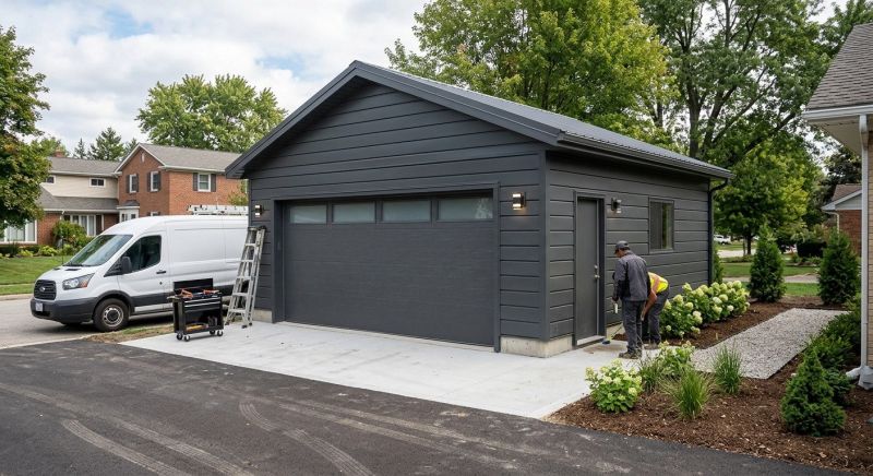Four Car Garage Installation in Las Vegas, NV