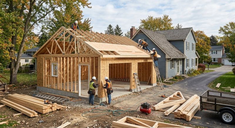Garage Construction in South Houston, TX