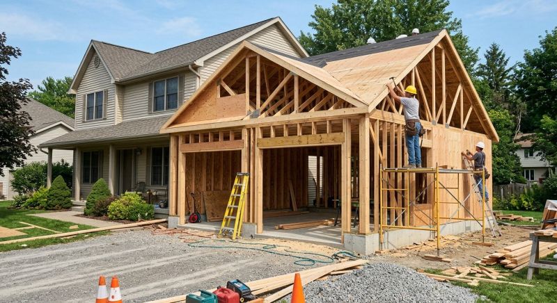 Wood Garage Installation in Houston, TX