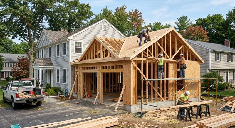 Wood Garage Installation in Charleston, SC